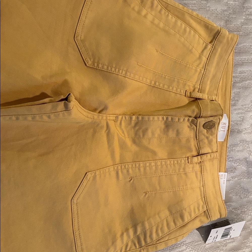 Kut from the Kloth Mustard Flare Jeans - Picture 3 of 5